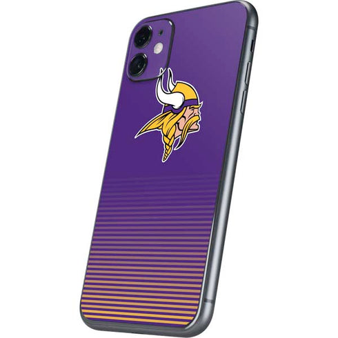 NFL Minnesota Vikings Breakaway iPhone 11 Skin